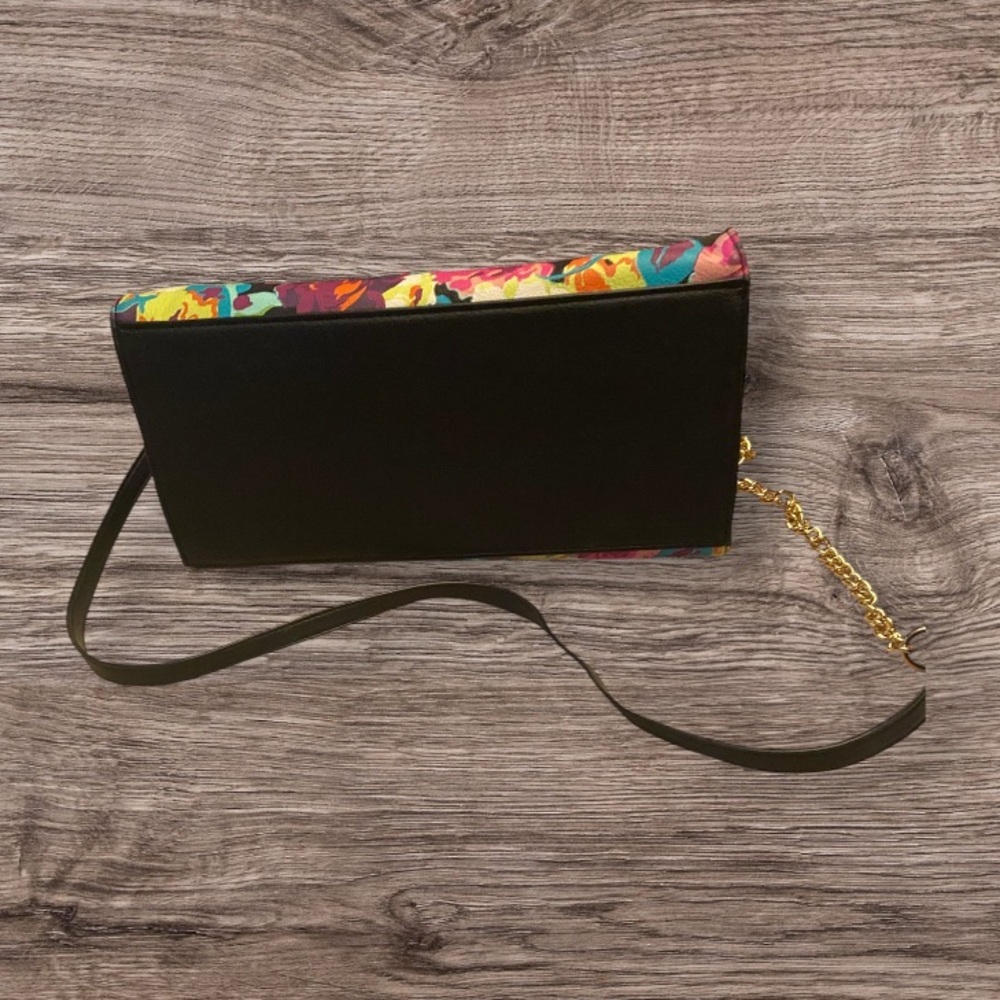Betsey Johnson Floral Multicolor Crossbody Bag with Tassel Charm - Picture 3 of 10